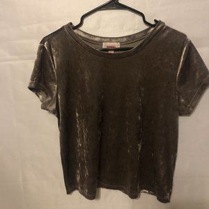 Bongo Grey Velvet T-Shirt